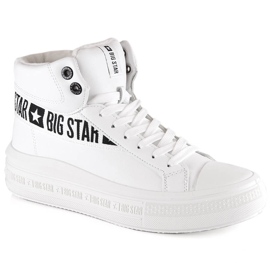 Scarpe sportive isolate bianche Big Star MM274009 bianco