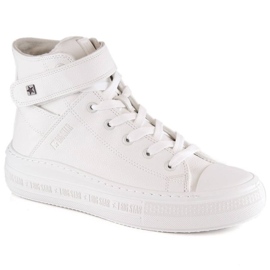 Sneakers Big Star W INT1900A isolate bianche bianco