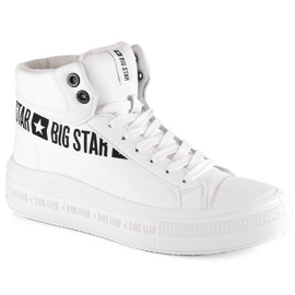 Scarpe sportive isolate Big Star W INT1901A bianche bianco