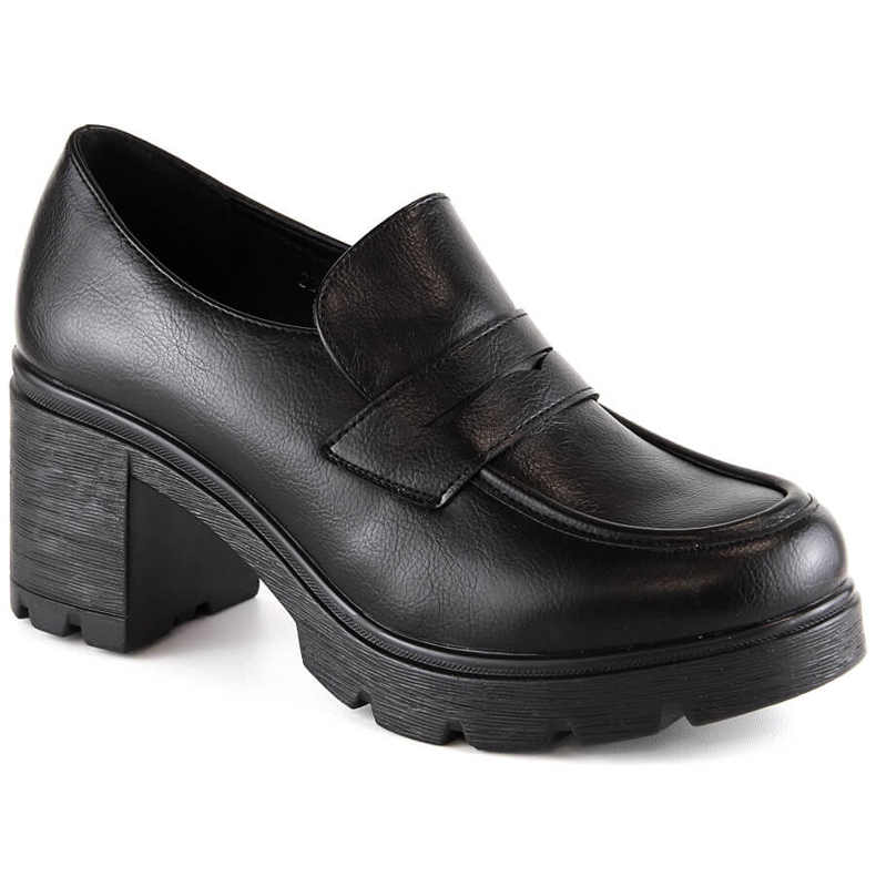 Scarpe da donna sul palo nero Potocki 12154
