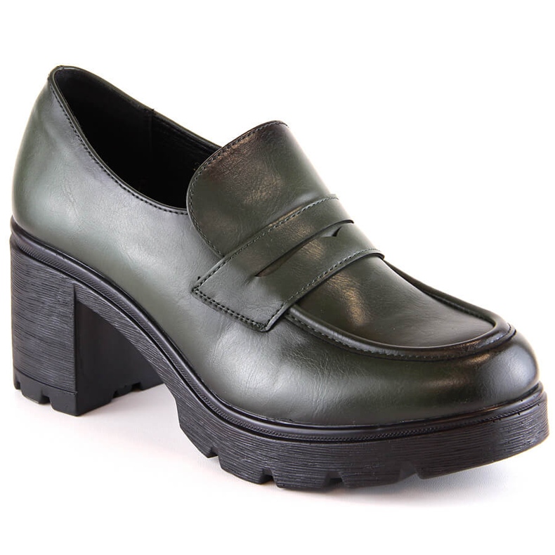 Scarpe da donna sul palo verde Potocki 12154