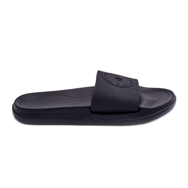 Pantofole da uomo 4F 4FSS23FFLIM075-20S Nere nero
