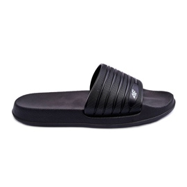 Pantofole Classiche da Uomo 4F 4FSS23FFLIM072-20S Nere nero