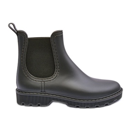 PG3 Galosce slip-on opache da donna verde scuro Helinca