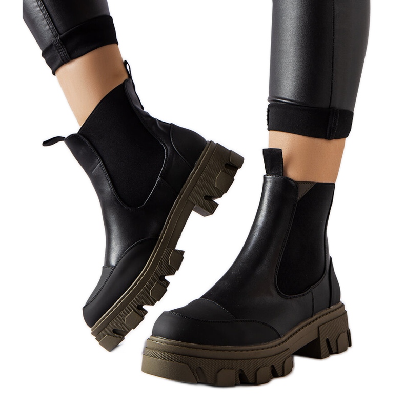 Stivali slip-on verdi di Sibyla verde