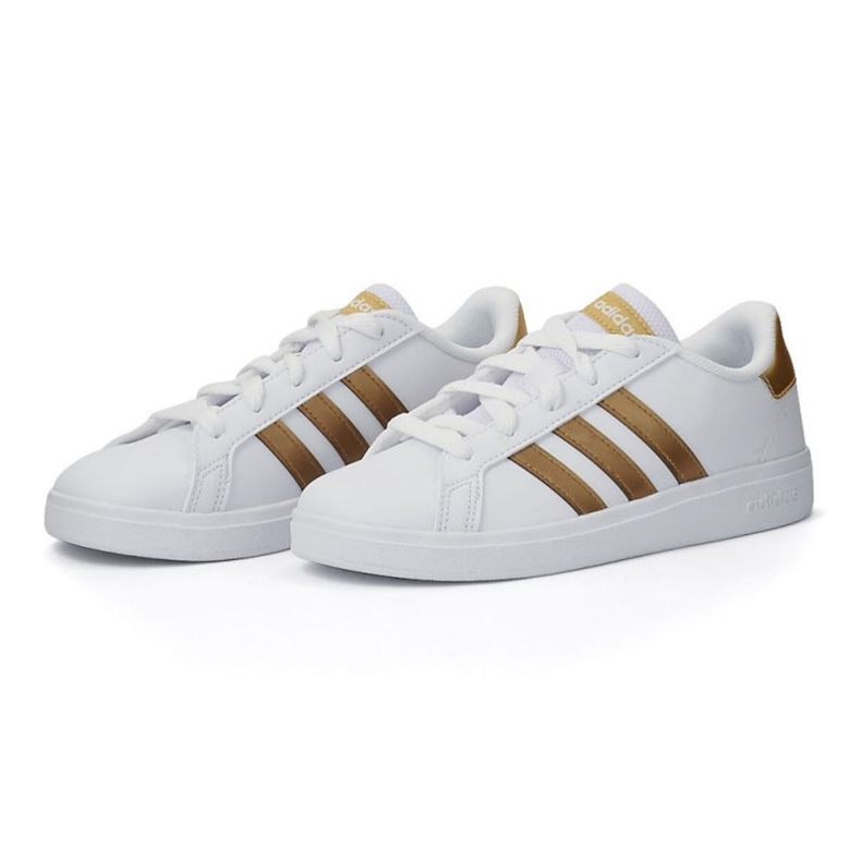 Scarpe Adidas Grand Court 2.0 K GY2578 bianca