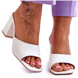 Pantofole Classiche da Donna Bianche Loara bianco