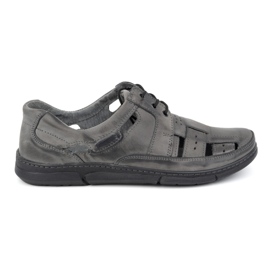 Olivier Scarpe estive da uomo traforate 600 grigio