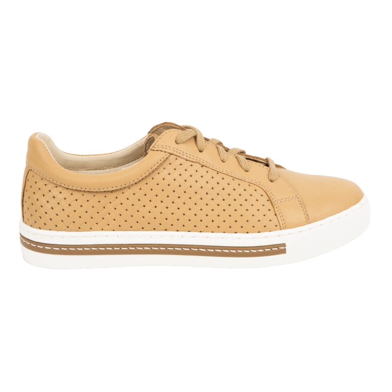 WASAK Scarpe da donna sneakers in pelle 0675W marrone