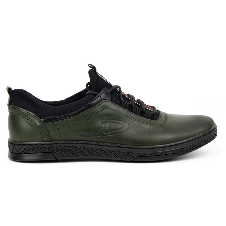 Polbut Scarpe casual da uomo in pelle K24 verde