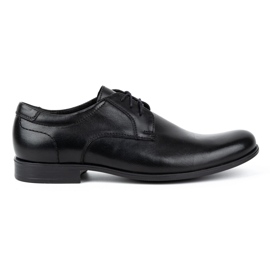 Kampol Scarpe eleganti da uomo in pelle 344KAM nere nero