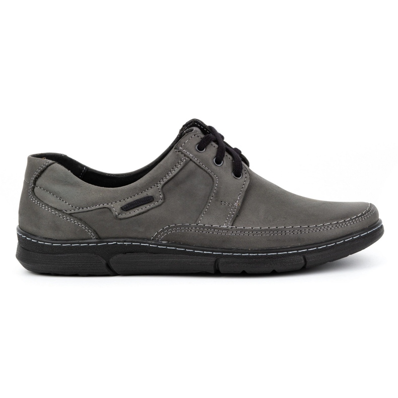 Olivier Scarpa stringata da uomo in pelle 60K grigio