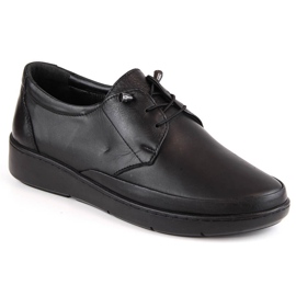 Scarpe slip-on da donna in pelle nera T.Sokolski H7503 nero