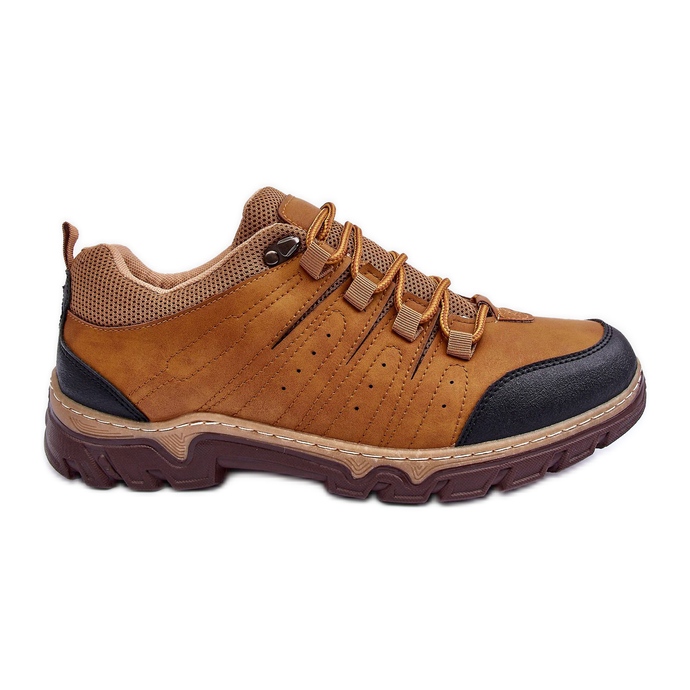 PG3 Scarponcini da trekking bassi da uomo Camel Orlando marrone