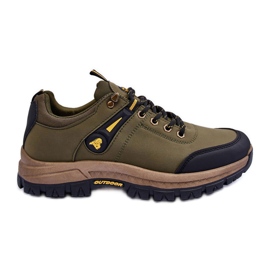 PG3 Scarponcini da Trekking Uomo Classici Bassi Aldeos Verdi verde
