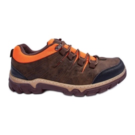 PG3 Scarponcini Trekking Uomo Bassi Marroni Orlando marrone