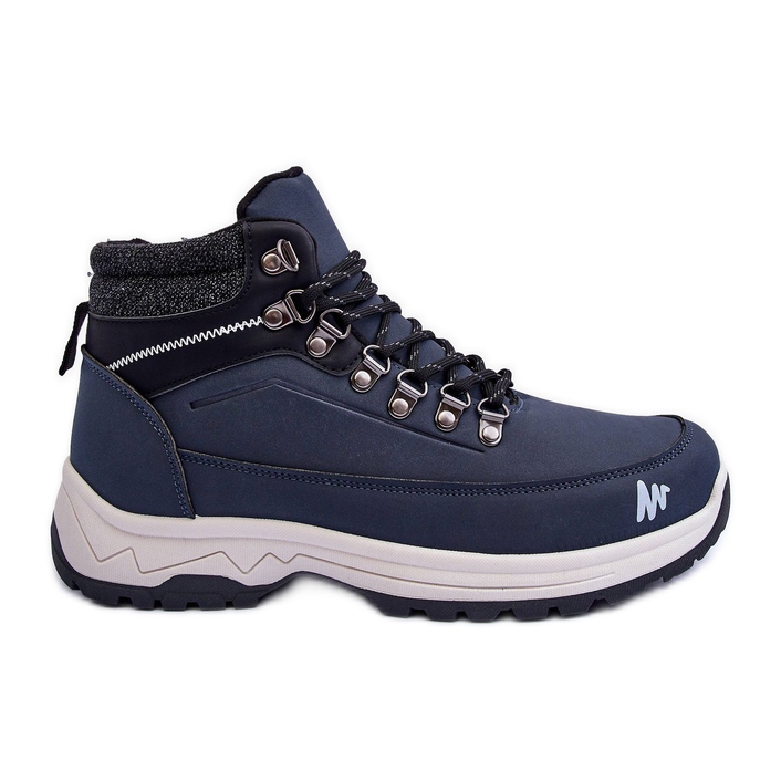 Stivali da trekking isolati da uomo Westtide blu navy