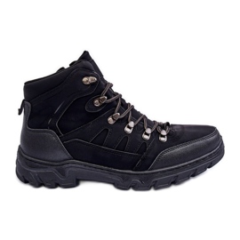 Scarponcini Trekking Uomo Warm Black Cowder nero