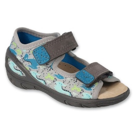 Scarpe per bambini Befado pu 063X007 grigio