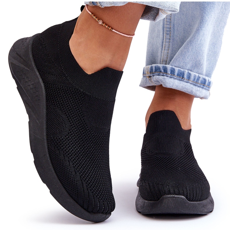 Scarpe Sportive Slip-on da Donna Nere Claris nero