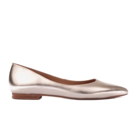 Marco Shoes Ballerine sottili d'oro