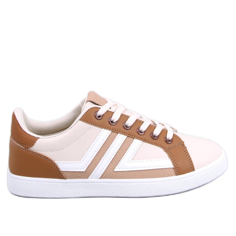 Sneakers Fitz Kaki da donna marrone