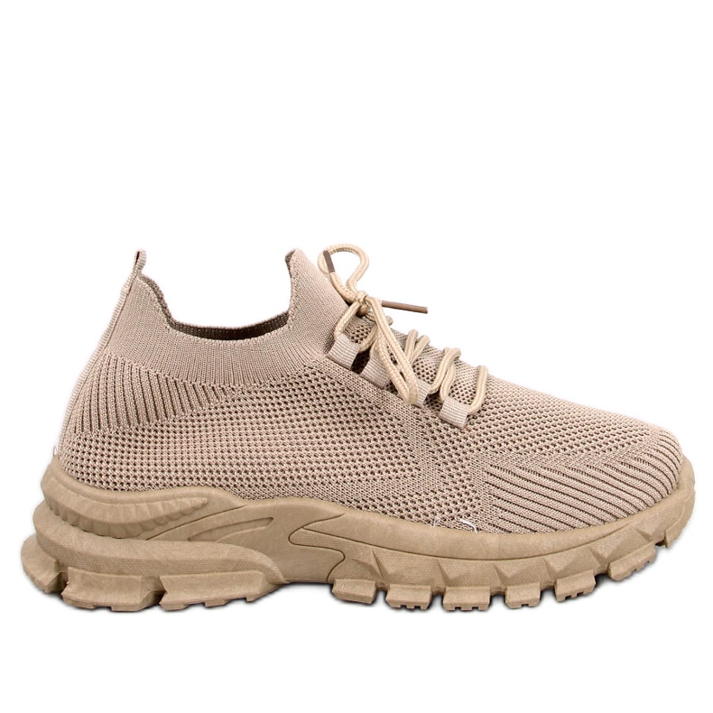 Sneakers calzino Maure Khaki beige