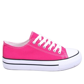Sneakers classiche da donna Fargis Fucsia rosa