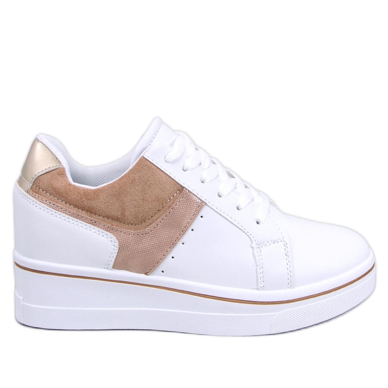 Sneakers con zeppa Tobey Beige