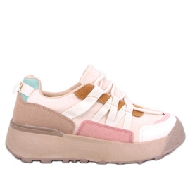 Sneakers Potts Beige da donna