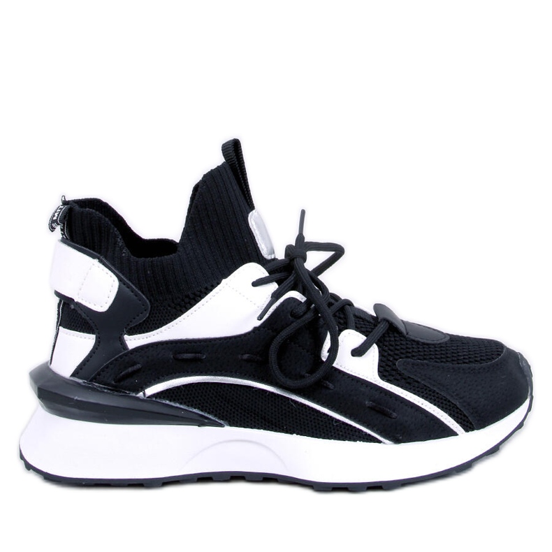 Sneakers a calzino nere Boyce nero