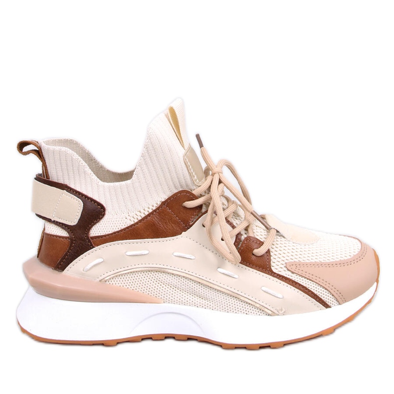 Boyce Sneaker a calzino beige