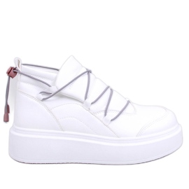 Sneakers rivestite Cooper White bianco