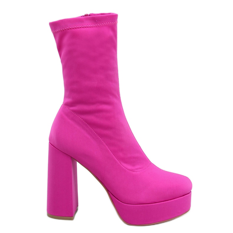 Stivali con plateau Baldacci Fucsia rosa