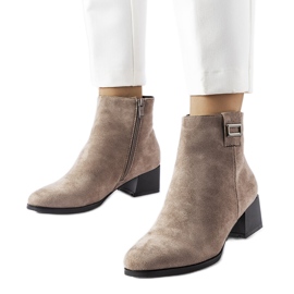 Stivaletti beige di Fletcher MR2130-4