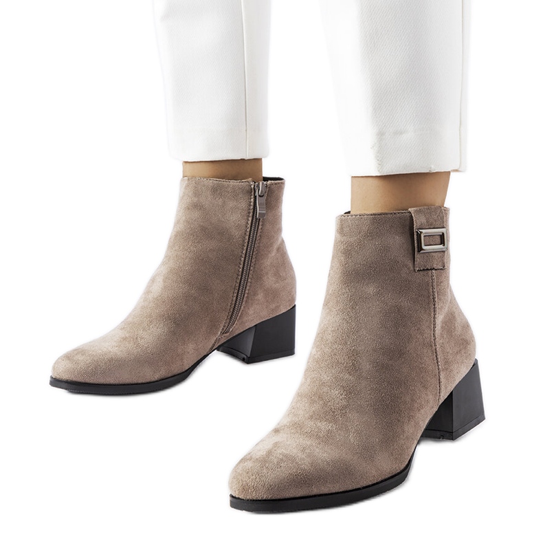 Stivaletti beige di Fletcher MR2130-4