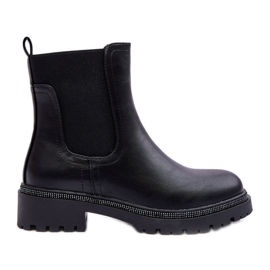 Stivali Jodhpur In Pelle Da Donna Neri Crowder nero
