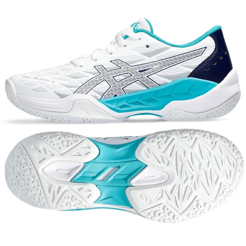 Scarpe Asics GEL-Blast 3 Gs W 1074A035-100 bianca bianca