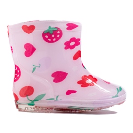 Wellington alla frutta Shelovet rosa da bambina
