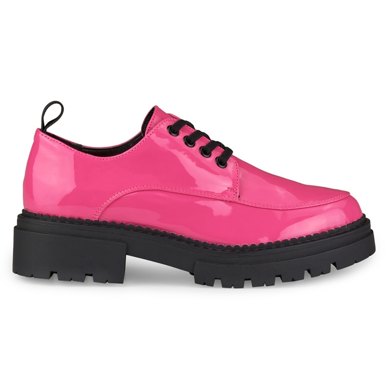 La.Fi Scarpe stringate laccate rosa