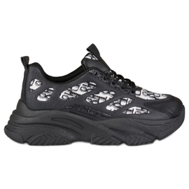 Sneakers nere da donna Emis nero