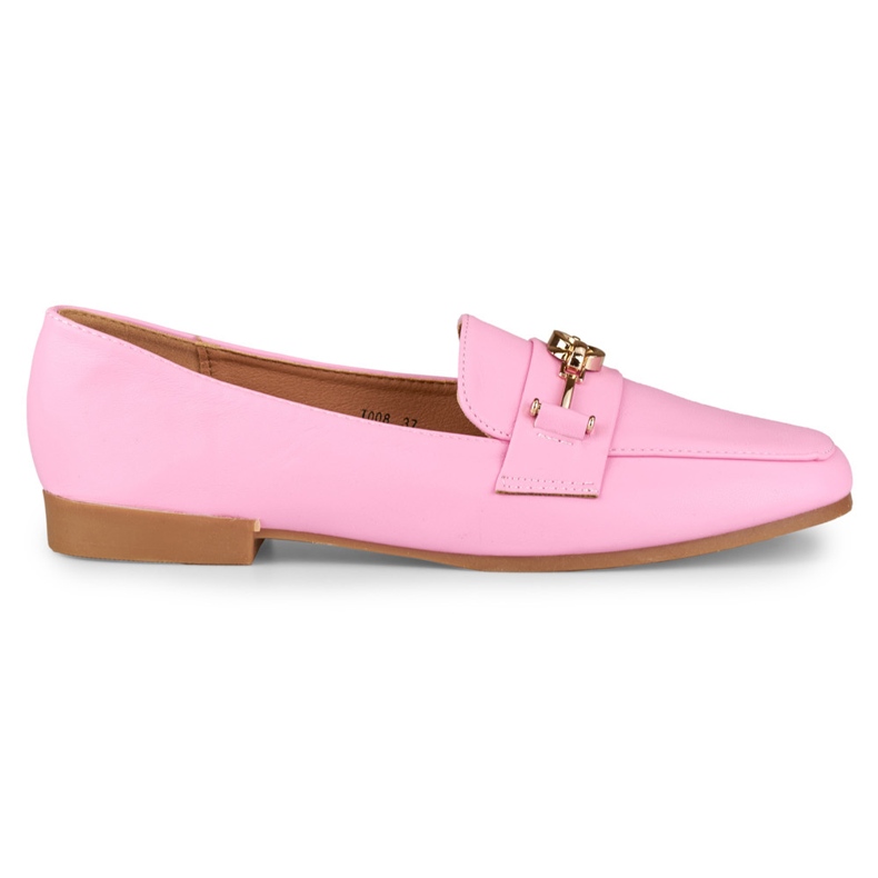 Scarpe piatte rosa