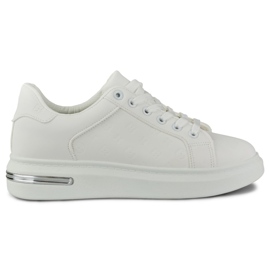 Classiche scarpe sportive da donna bianche bianco