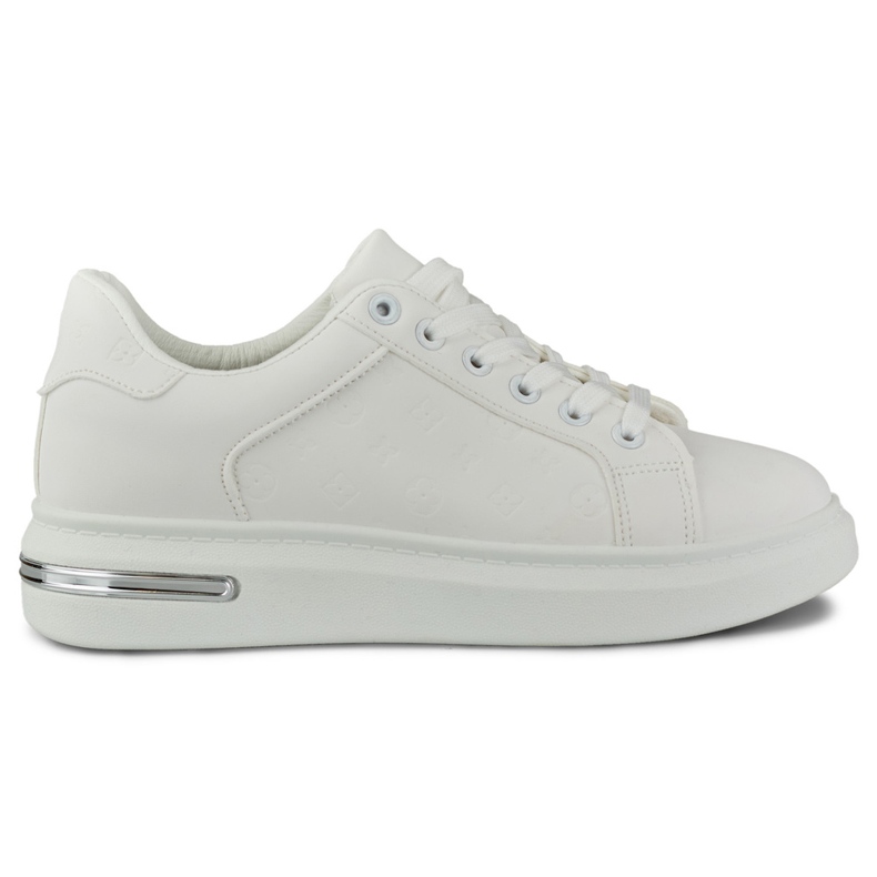 Classiche scarpe sportive da donna bianche bianca
