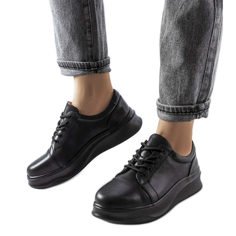 Scarpe nere LS5379 nero