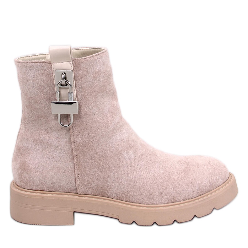 Stivaletti Chelsea da donna Emarco Beige