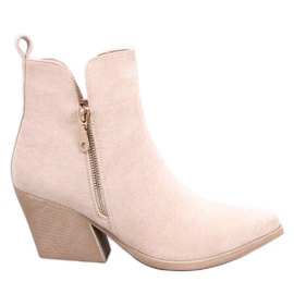 Stivali texani da donna Ripley Beige