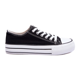 FB3 Sneakers classiche basse con plateau Nere Jazlyn nero