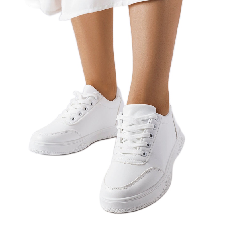Sneakers sportive bianche Donato bianca