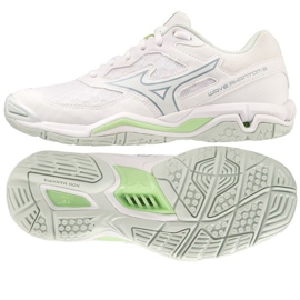 Scarpe da pallamano Mizuno Wave Phantom 3 W X1GB226035 bianca bianca